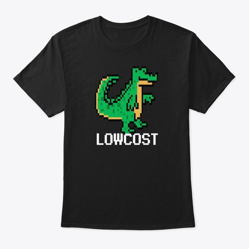 8-Bit Pixel Art Lowcost Crocodile DK